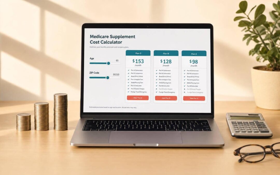 Medicare Supplement Cost Estimator by Age and State